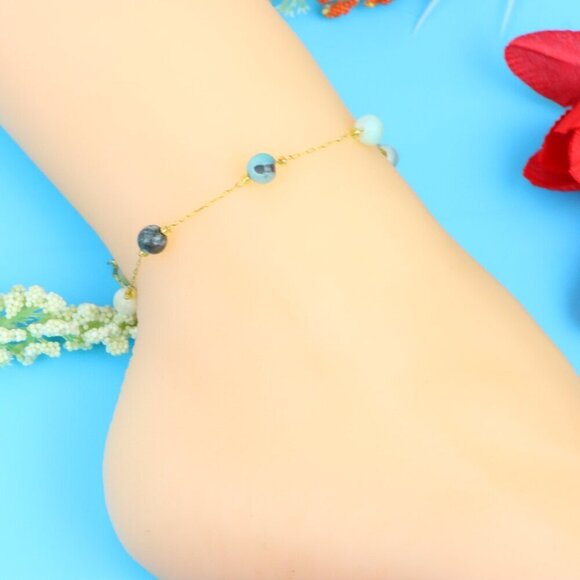 Elegant Handmade Anklet – Perfect for Women & Girls | Ideal Gift Option, DYC1445 - Picture 2 of 6